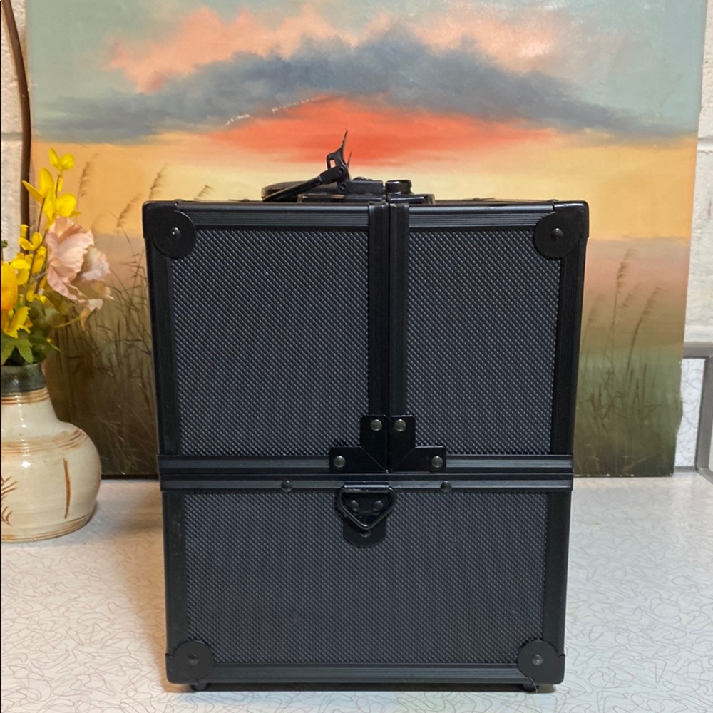 Black Textured Storage Box